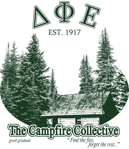 Delta Phi Epsilon Forest Graphic T-Shirt