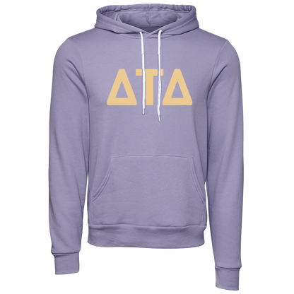 Delta Tau Delta Lettered Hooded Sweatshirts