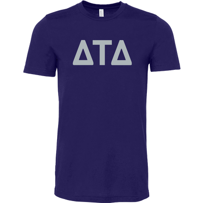 Delta Tau Delta Lettered Short Sleeve T-Shirts