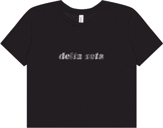 Delta Zeta black tee
