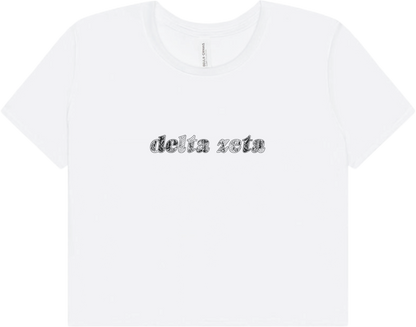 Delta Zeta white tee
