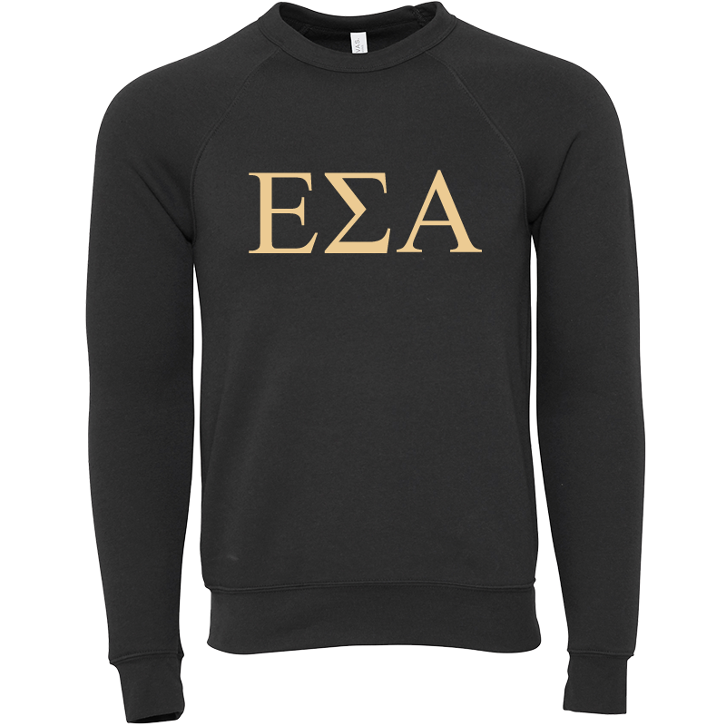 Epsilon Sigma Alpha Lettered Crewneck Sweatshirts