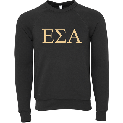 Epsilon Sigma Alpha Lettered Crewneck Sweatshirts