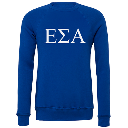 Epsilon Sigma Alpha Lettered Crewneck Sweatshirts