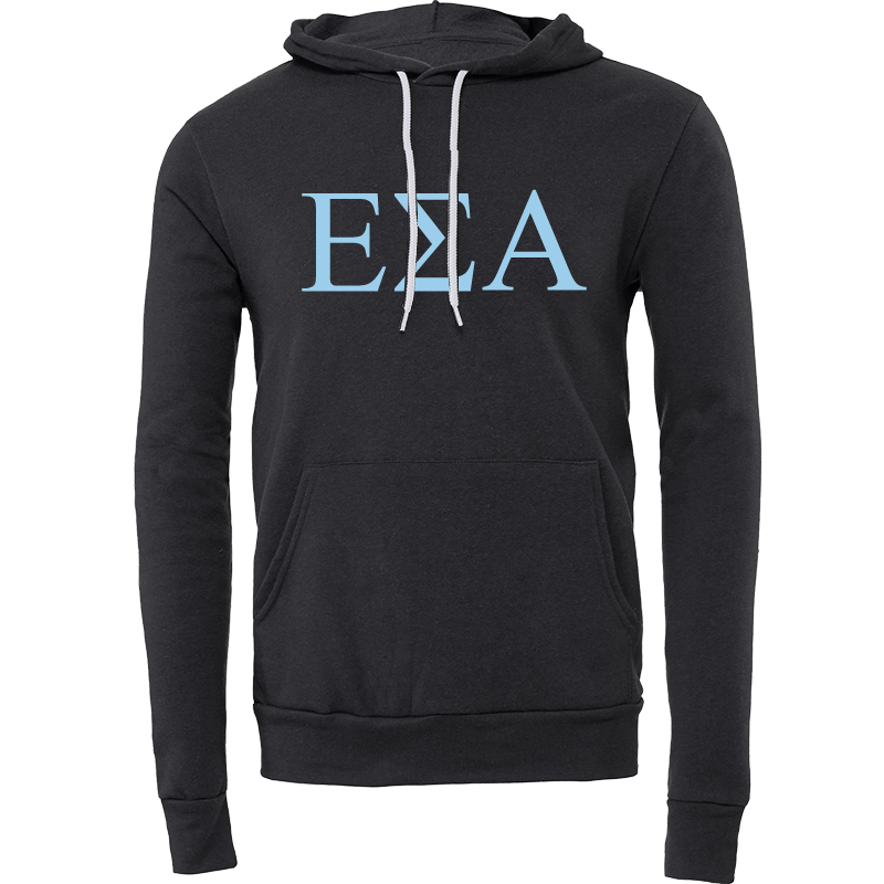 Epsilon Sigma Alpha Lettered Hooded Sweatshirts