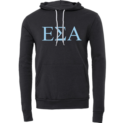 Epsilon Sigma Alpha Lettered Hooded Sweatshirts