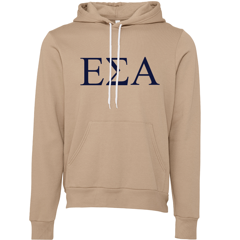 Epsilon Sigma Alpha Lettered Hooded Sweatshirts