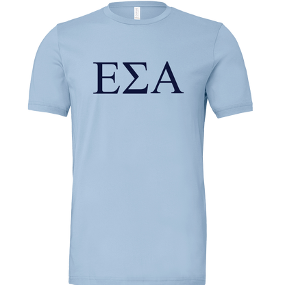 Epsilon Sigma Alpha Lettered Short Sleeve T-Shirts