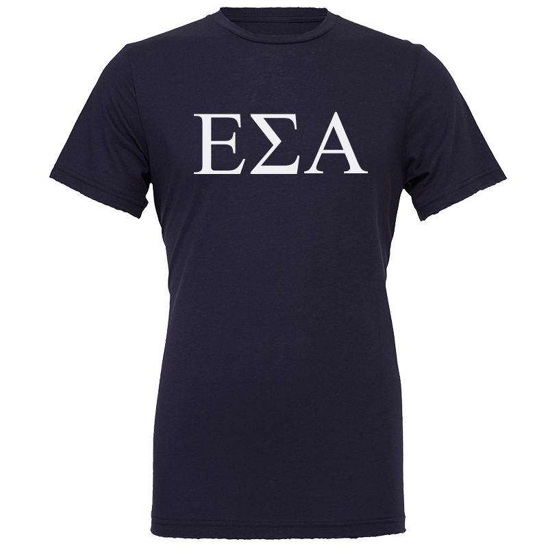 Epsilon Sigma Alpha Lettered Short Sleeve T-Shirts