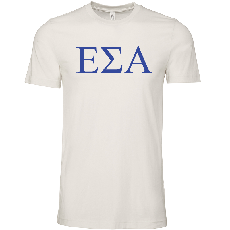 Epsilon Sigma Alpha Lettered Short Sleeve T-Shirts