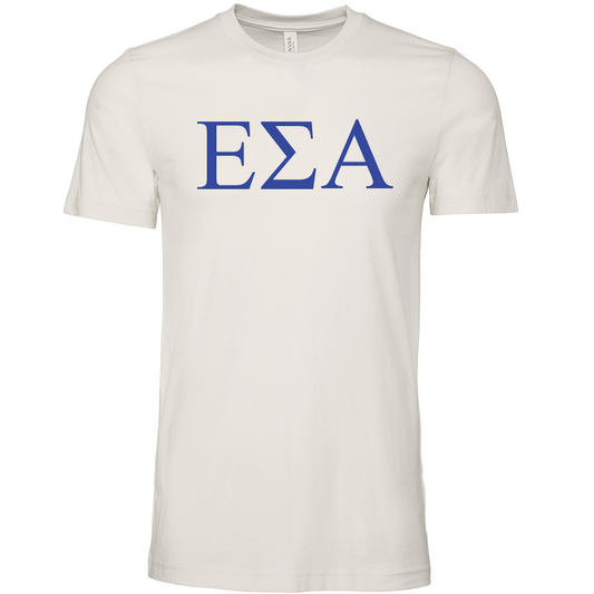 Epsilon Sigma Alpha Lettered Short Sleeve T-Shirts