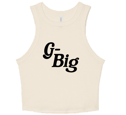 Big/Little Spangled Cropped Tank Tops