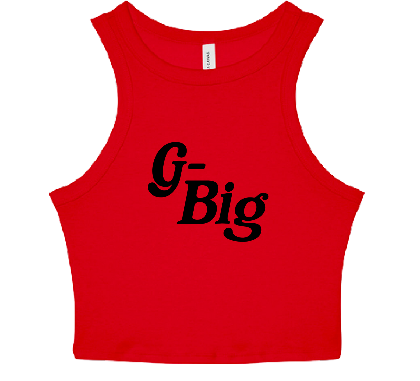 Big/Little Spangled Cropped Tank Tops