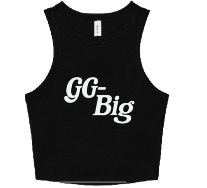 Big/Little Spangled Cropped Tank Tops