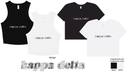 Kappa Delta tee and tank options