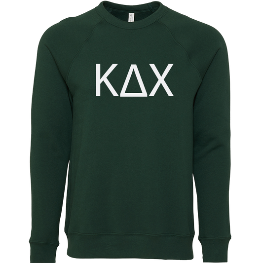 Kappa Delta Chi Embroidered Lettered Crewneck Sweatshirts