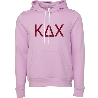 Kappa Delta Chi Lettered Hooded Sweatshirts