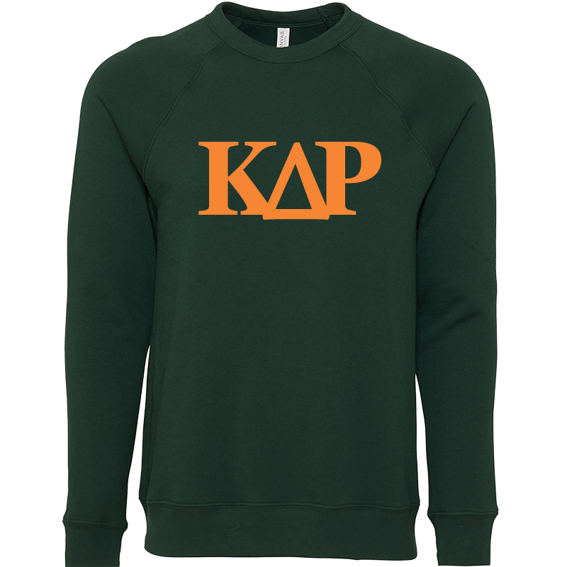 Kappa Delta Rho Lettered Crewneck Sweatshirts