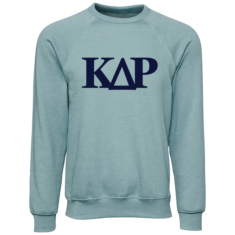 Kappa Delta Rho Lettered Crewneck Sweatshirts