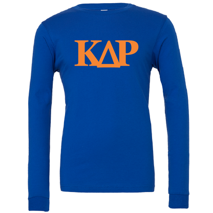 Kappa Delta Rho Lettered Long Sleeve T-Shirts