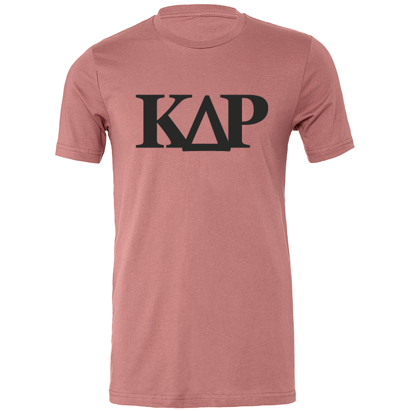 Kappa Delta Rho Lettered Short Sleeve T-Shirts