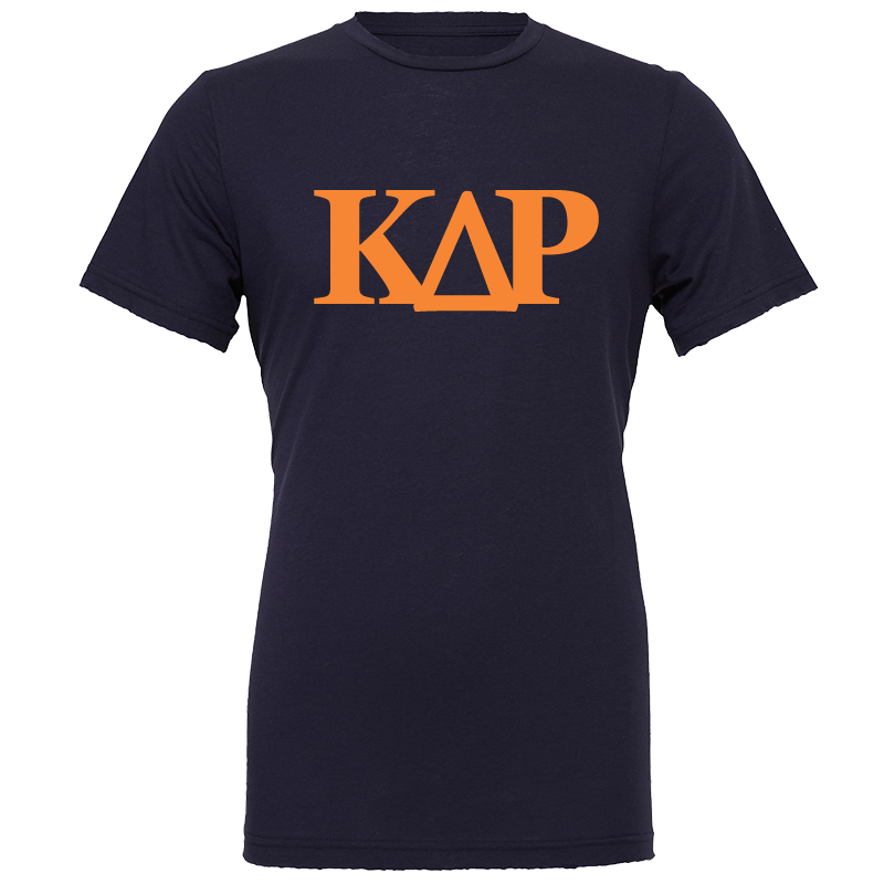 Kappa Delta Rho Lettered Short Sleeve T-Shirts