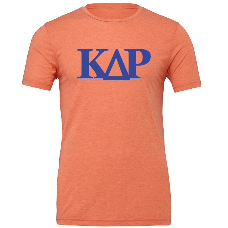 Kappa Delta Rho Lettered Short Sleeve T-Shirts