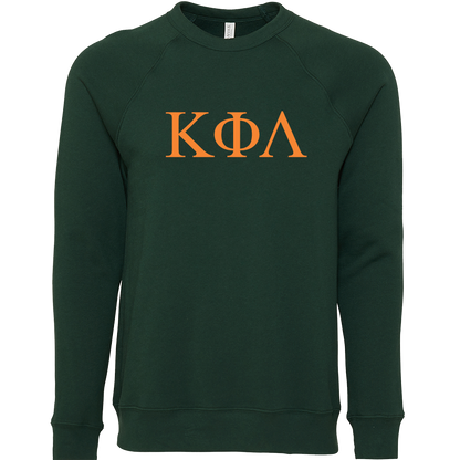 Kappa Phi Lambda Lettered Crewneck Sweatshirts