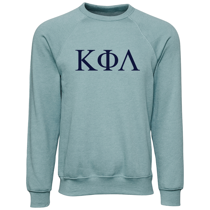 Kappa Phi Lambda Lettered Crewneck Sweatshirts