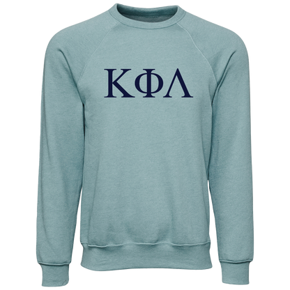 Kappa Phi Lambda Lettered Crewneck Sweatshirts