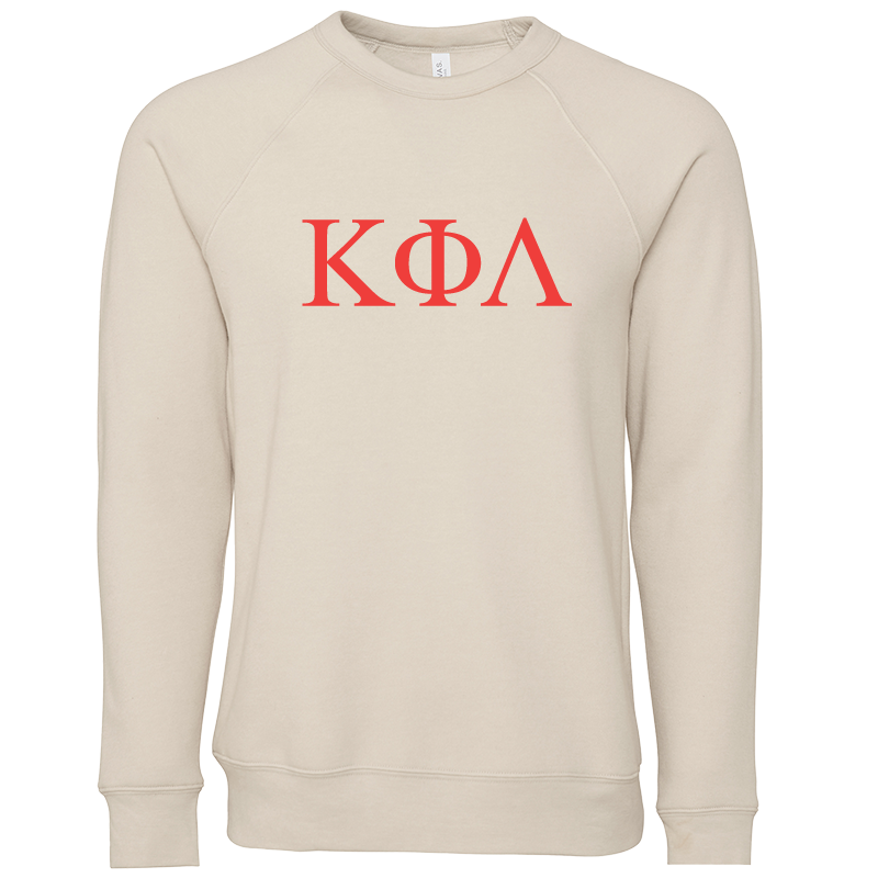 Kappa Phi Lambda Lettered Crewneck Sweatshirts