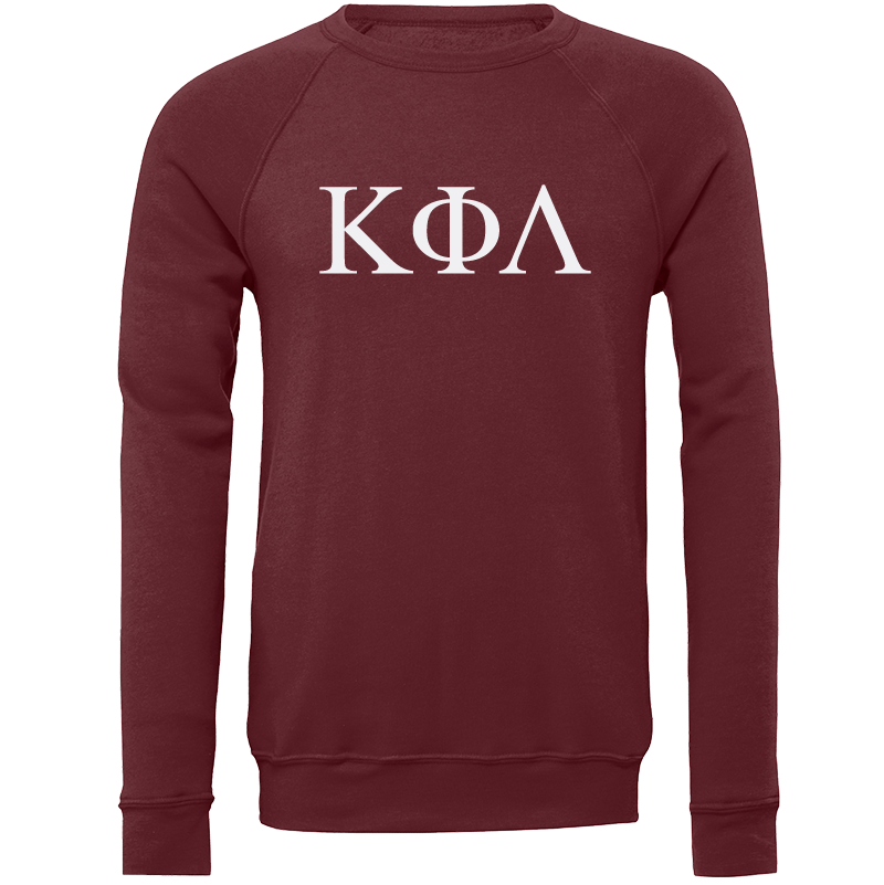 Kappa Phi Lambda Lettered Crewneck Sweatshirts