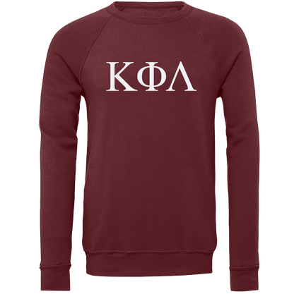 Kappa Phi Lambda Lettered Crewneck Sweatshirts