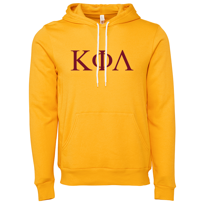 Kappa Phi Lambda Lettered Hooded Sweatshirts