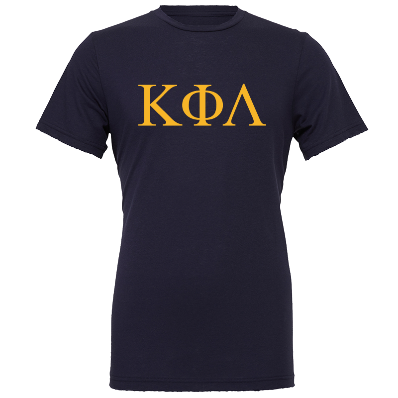 Kappa Phi Lambda Lettered Short Sleeve T-Shirts