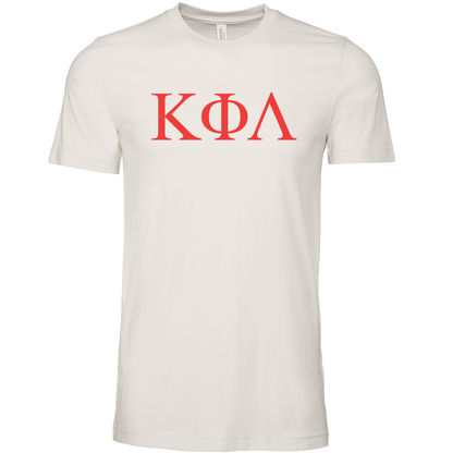 Kappa Phi Lambda Lettered Short Sleeve T-Shirts