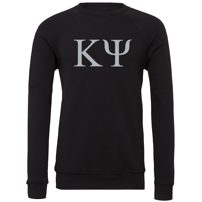 Kappa Psi Lettered Crewneck Sweatshirts