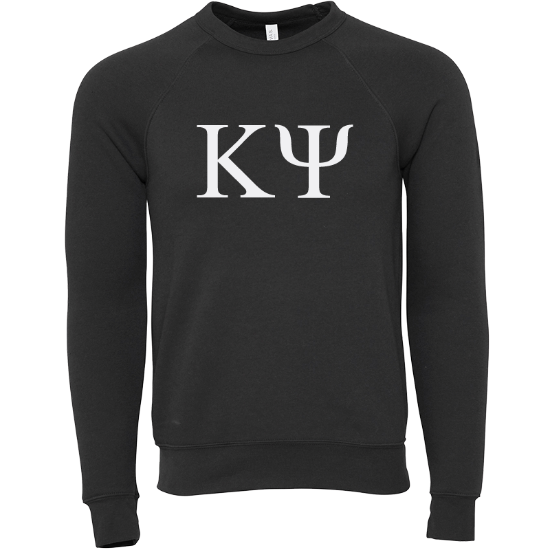 Kappa Psi Lettered Crewneck Sweatshirts