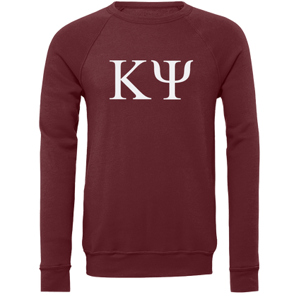 Kappa Psi Lettered Crewneck Sweatshirts