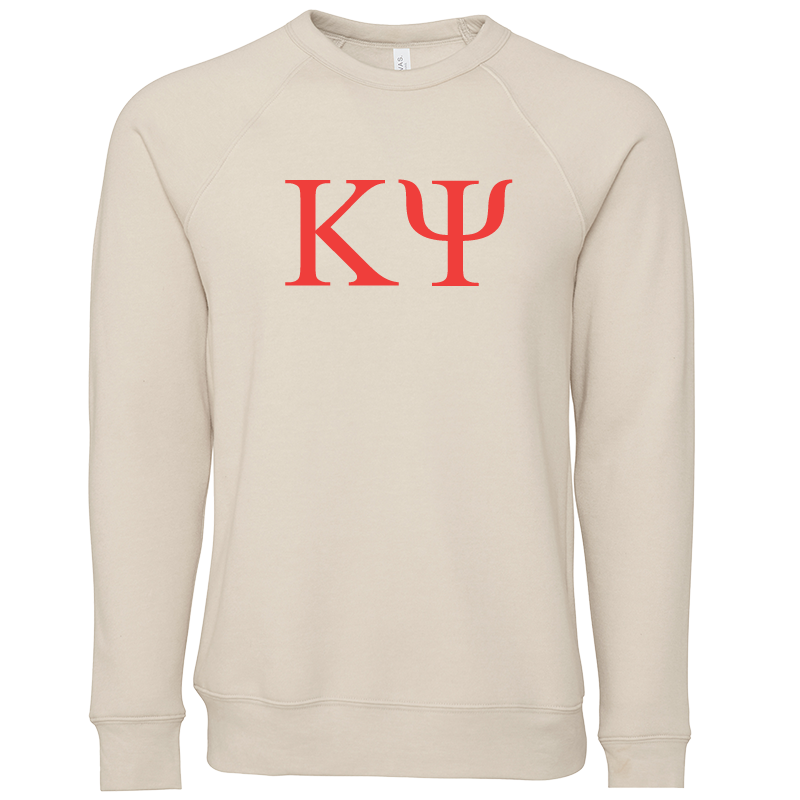 Kappa Psi Lettered Crewneck Sweatshirts