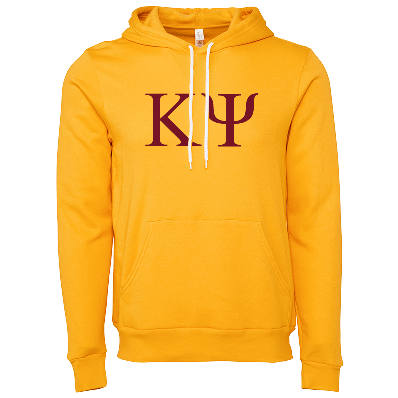 Kappa Psi Lettered Hooded Sweatshirts