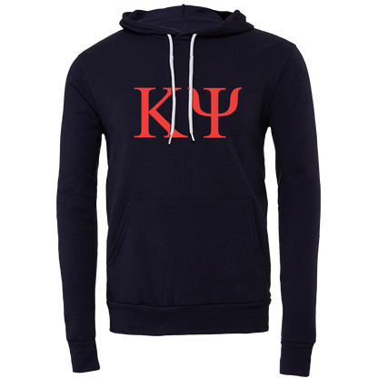 Kappa Psi Lettered Hooded Sweatshirts