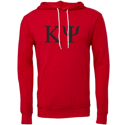 Kappa Psi Lettered Hooded Sweatshirts