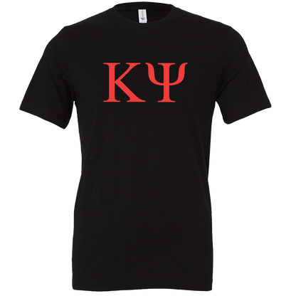 Kappa Psi Lettered Short Sleeve T-Shirts