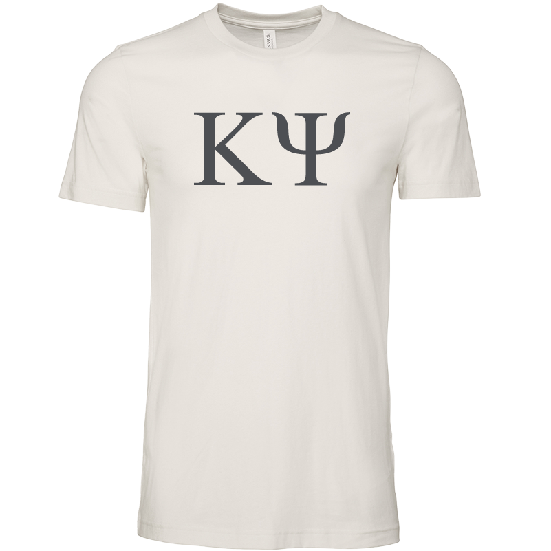 Kappa Psi Lettered Short Sleeve T-Shirts