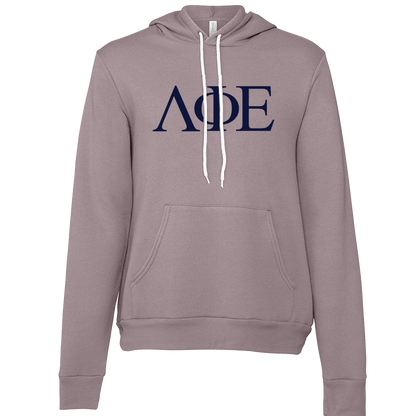 Lambda Phi Epsilon Lettered Hooded Sweatshirts