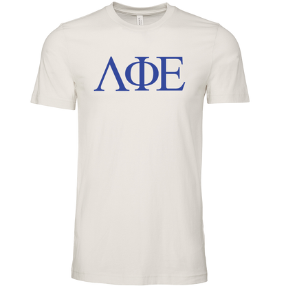 Lambda Phi Epsilon Lettered Short Sleeve T-Shirts