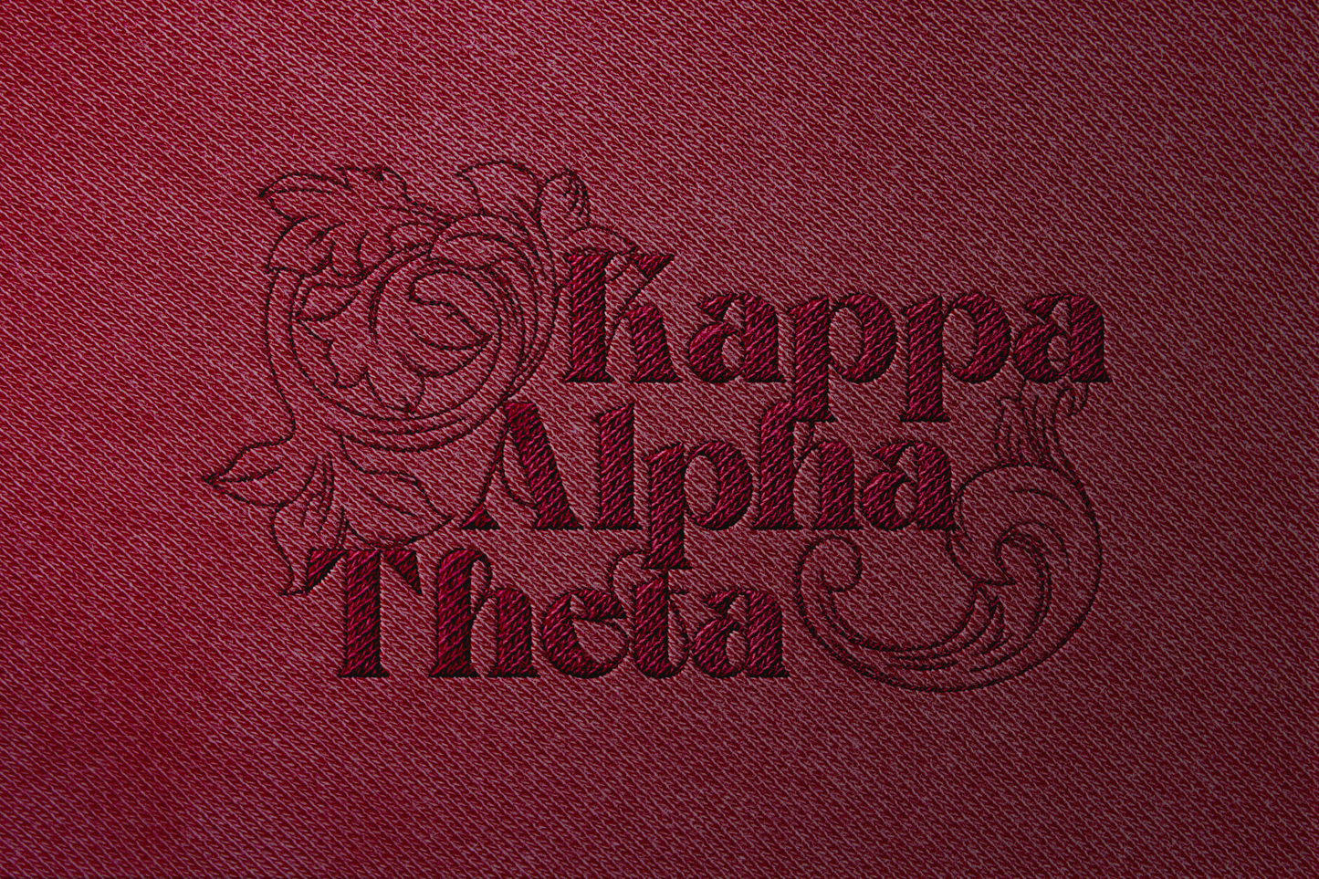 Kappa Alpha Theta Monochromatic Crewneck