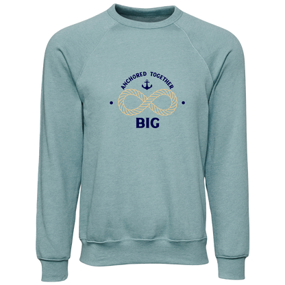 Nautical Big/Little Embroidered Crewnecks