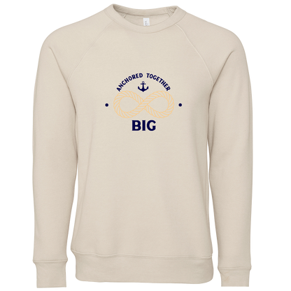 Nautical Big/Little Embroidered Crewnecks